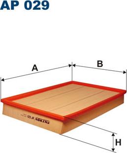 Filtron AP029 - Gaisa filtrs autodraugiem.lv