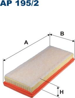 Filtron AP195/2 - Gaisa filtrs autodraugiem.lv