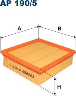 Filtron AP190/5 - Gaisa filtrs autodraugiem.lv