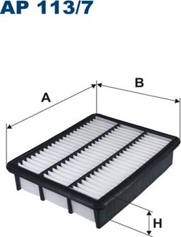 Filtron AP113/7 - Gaisa filtrs autodraugiem.lv