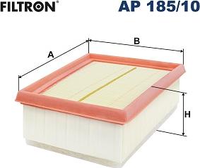 Filtron AP 185/10 - Gaisa filtrs autodraugiem.lv