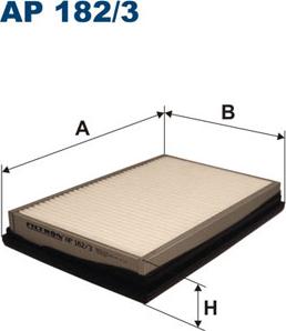 Filtron AP182/3 - Gaisa filtrs autodraugiem.lv