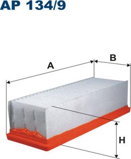 Filtron AP134/9 - Gaisa filtrs autodraugiem.lv