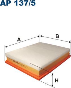 Filtron AP137/5 - Gaisa filtrs autodraugiem.lv