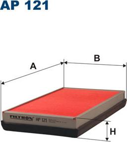Filtron AP121 - Gaisa filtrs autodraugiem.lv
