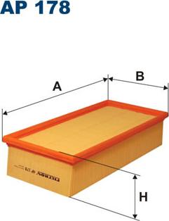 Filtron AP178 - Gaisa filtrs autodraugiem.lv