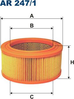 Filtron AR247/1 - Gaisa filtrs autodraugiem.lv