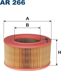 Filtron AR266 - Gaisa filtrs autodraugiem.lv