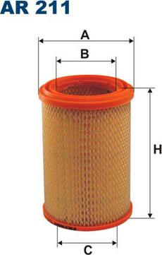Filtron AR211 - Gaisa filtrs autodraugiem.lv