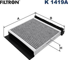 Filtron K 1419A - Filtrs, Salona telpas gaiss autodraugiem.lv