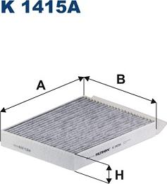 Filtron K 1415A - Filtrs, Salona telpas gaiss autodraugiem.lv