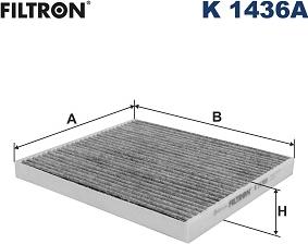 Filtron K 1436A - Filtrs, Salona telpas gaiss autodraugiem.lv