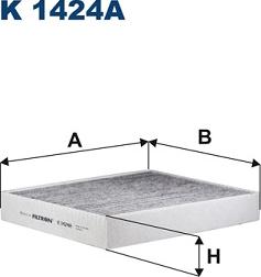 Filtron K 1424A - Filtrs, Salona telpas gaiss autodraugiem.lv