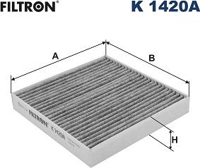 Filtron K 1420A - Filtrs, Salona telpas gaiss autodraugiem.lv