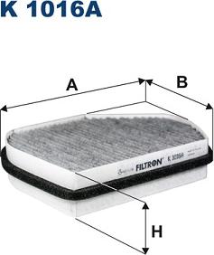 Filtron K1016A - Filtrs, Salona telpas gaiss autodraugiem.lv