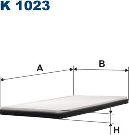 Filtron K1023 - Filtrs, Salona telpas gaiss autodraugiem.lv