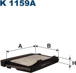 Filtron K1159A - Filtrs, Salona telpas gaiss autodraugiem.lv