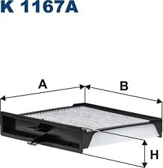 Filtron K 1167A - Filtrs, Salona telpas gaiss autodraugiem.lv