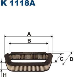 Filtron K1118A - Filtrs, Salona telpas gaiss autodraugiem.lv