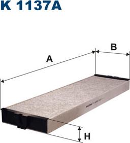 Filtron K1137A - Filtrs, Salona telpas gaiss autodraugiem.lv