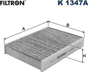 Filtron K 1347A - Filtrs, Salona telpas gaiss autodraugiem.lv