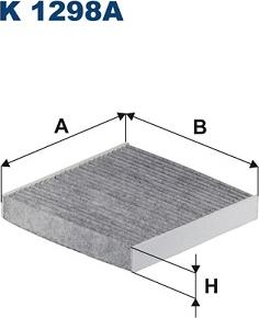 Filtron K 1298A - Filtrs, Salona telpas gaiss autodraugiem.lv