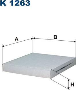 Filtron K1263 - Filtrs, Salona telpas gaiss autodraugiem.lv