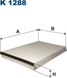 Filtron K1288 - Filtrs, Salona telpas gaiss autodraugiem.lv