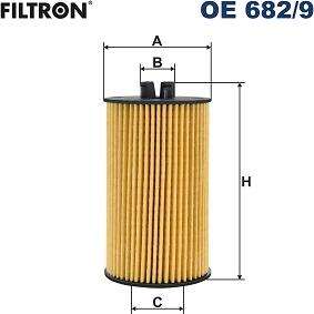 Filtron OE 682/9 - Eļļas filtrs autodraugiem.lv