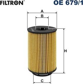 Filtron OE 679/1 - Eļļas filtrs autodraugiem.lv