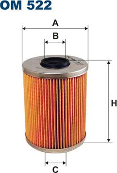 Filtron OM522 - Eļļas filtrs autodraugiem.lv