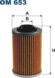 Filtron OM653 - Eļļas filtrs autodraugiem.lv