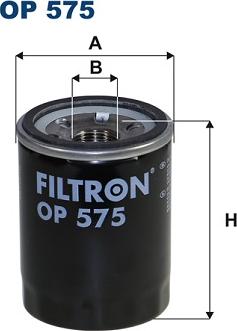 Filtron OP575 - Eļļas filtrs autodraugiem.lv