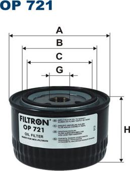 Filtron OP721 - Hidrofiltrs, Automātiskā pārnesumkārba autodraugiem.lv