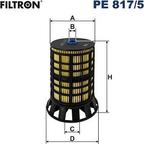 Filtron PE 817/5 - Degvielas filtrs autodraugiem.lv