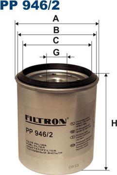 Filtron PP946/2 - Degvielas filtrs autodraugiem.lv