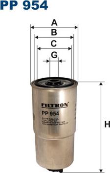 Filtron PP954 - Degvielas filtrs autodraugiem.lv