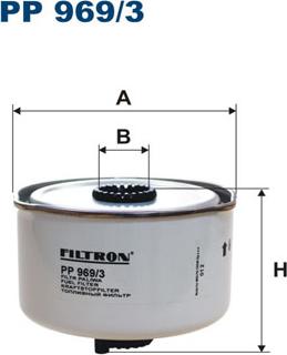 Filtron PP969/3 - Degvielas filtrs autodraugiem.lv