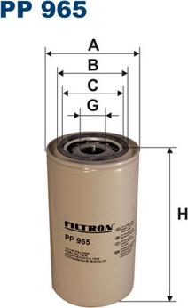 Filtron PP965 - Degvielas filtrs autodraugiem.lv