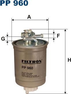 Filtron PP960 - Degvielas filtrs autodraugiem.lv