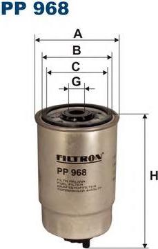 Filtron PP968/2 - Degvielas filtrs autodraugiem.lv