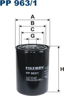 Filtron PP963/1 - Degvielas filtrs autodraugiem.lv