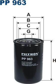 Filtron PP963 - Degvielas filtrs autodraugiem.lv