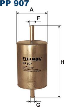 Filtron PP907 - Degvielas filtrs autodraugiem.lv