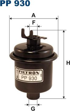 Filtron PP930 - Degvielas filtrs autodraugiem.lv