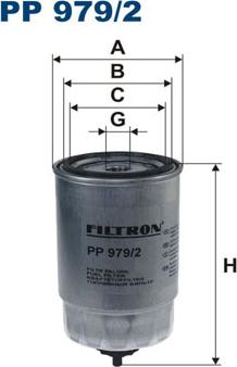 Filtron PP979/2 - Degvielas filtrs autodraugiem.lv