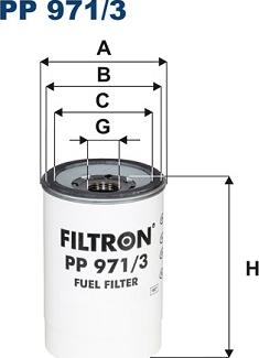 Filtron PP971/3 - Degvielas filtrs autodraugiem.lv