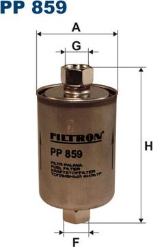 Filtron PP859 - Degvielas filtrs autodraugiem.lv