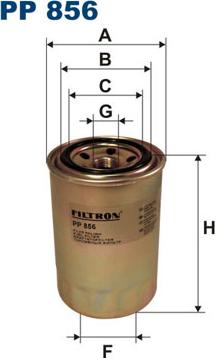Filtron PP856 - Degvielas filtrs autodraugiem.lv