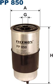 Filtron PP850 - Degvielas filtrs autodraugiem.lv
